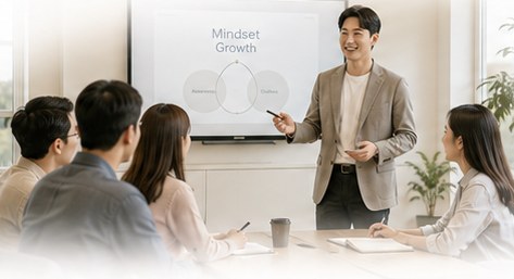 코어업 트레이닝 센터 강의 장면